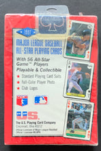 Load image into Gallery viewer, 1991 Major League Baseball All-Stars Playing Cards
