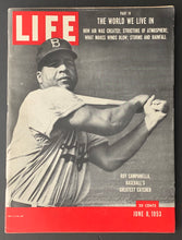 Load image into Gallery viewer, 1953 Life Magazine Roy Campanella Baseball's Greatest Catcher Front Cover
