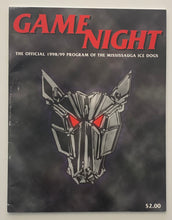 Load image into Gallery viewer, 1998/99 Mississauga Ice Dogs First Home Game Hockey Program Hershey Centre
