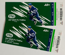 Load image into Gallery viewer, 2018 St. Pats Night Game Tickets Toronto Maple Leafs Montreal Canadiens
