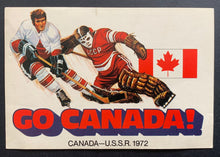 Load image into Gallery viewer, 1972 Summit Series Hockey Unused Postcard
