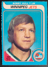Load image into Gallery viewer, 1979 OPC Bobby Hull #185 O-Pee-Chee Hockey Card
