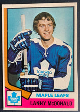 Load image into Gallery viewer, 1974-75 OPC Lanny McDonald Rookie Card #168 O-Pee-Chee Hockey Card
