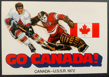Load image into Gallery viewer, 1972 Summit Series Postcard Canada USSR Vintage Hockey Post Card Unposted
