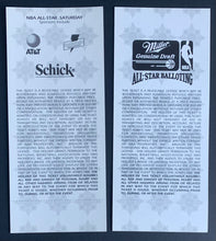 Load image into Gallery viewer, 1994 NBA All Star Game Full Ticket + All Star Saturday Ticket Minneapolis Mint Condition Both Are Unused
