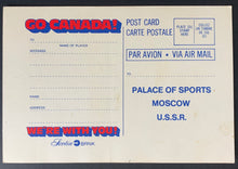 Load image into Gallery viewer, 1972 Summit Series Unused Postcard "Go Canada"
