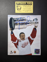 Load image into Gallery viewer, Autographed 8x10 Hockey Photo Igor Larionov #8 Detroit Red Wings
