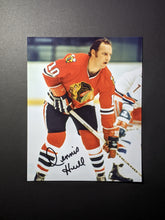 Load image into Gallery viewer, Autographed 8x10 Hockey Photo Dennis Hull Chicago Blackhawks #10
