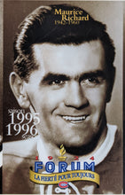 Load image into Gallery viewer, 1995/96 Vintage Montreal Forum Final Year Ticket Poster Board NHL Canadiens Hockey
