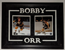 Load image into Gallery viewer, Signed Framed Bobby Orr Photo NHL Hockey Boston Bruins Vintage Autographed COA
