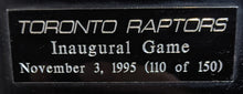 Load image into Gallery viewer, Game Used Toronto Raptors Chair Inaugural Game NBA Basketball Vintage 110/150
