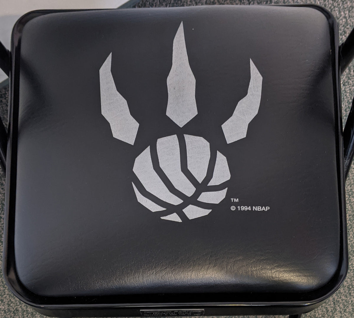 Game Used Toronto Raptors Chair Inaugural Game NBA Basketball Vintage ...