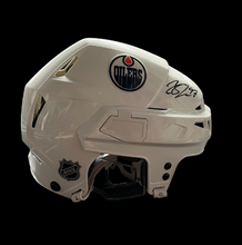 Load image into Gallery viewer, Connor McDavid Signed Edmonton Oilers Hockey Helmet Autographed Upper Deck COA
