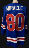 1980 USA Olympic Hockey Jersey Team Signed Autographed PSA Authenticated